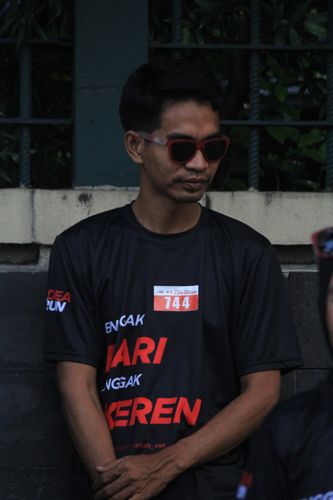 Race photo from Soft Launching Buku "Enggak Lari, Enggak Keren" & IdeaRun
