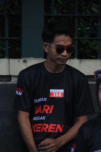 Race photo from Soft Launching Buku "Enggak Lari, Enggak Keren" & IdeaRun