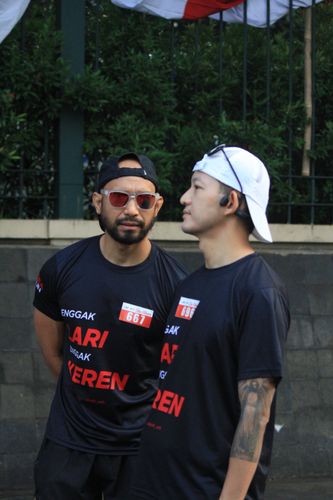 Race photo from Soft Launching Buku "Enggak Lari, Enggak Keren" & IdeaRun