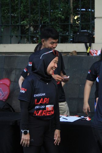 Race photo from Soft Launching Buku "Enggak Lari, Enggak Keren" & IdeaRun
