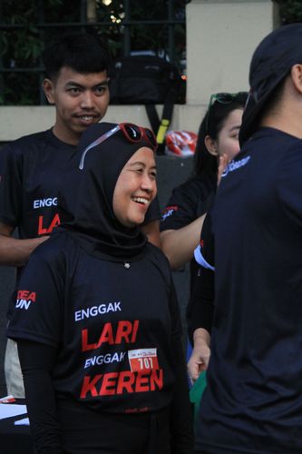 Race photo from Soft Launching Buku "Enggak Lari, Enggak Keren" & IdeaRun