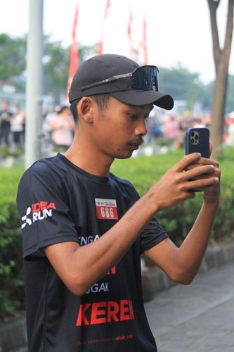 Race photo from Soft Launching Buku "Enggak Lari, Enggak Keren" & IdeaRun