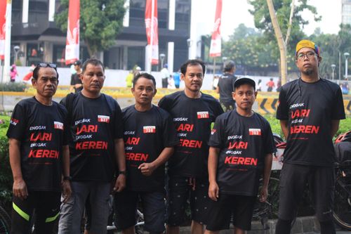 Race photo from Soft Launching Buku "Enggak Lari, Enggak Keren" & IdeaRun