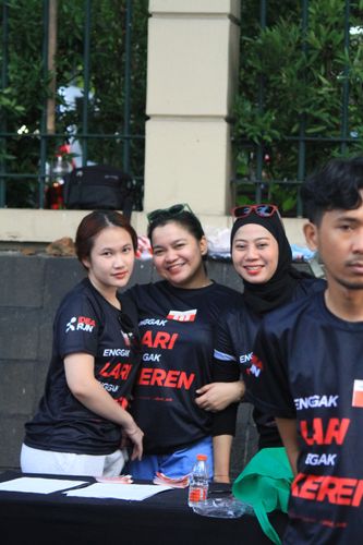 Race photo from Soft Launching Buku "Enggak Lari, Enggak Keren" & IdeaRun