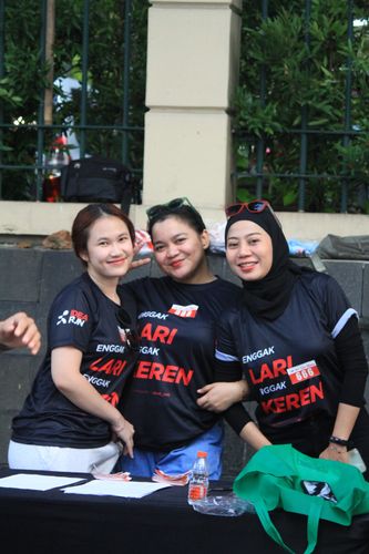 Race photo from Soft Launching Buku "Enggak Lari, Enggak Keren" & IdeaRun