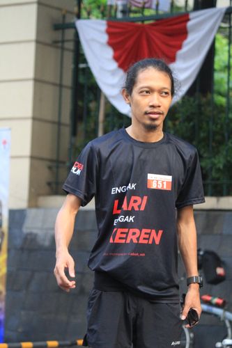 Race photo from Soft Launching Buku "Enggak Lari, Enggak Keren" & IdeaRun