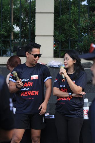 Race photo from Soft Launching Buku "Enggak Lari, Enggak Keren" & IdeaRun