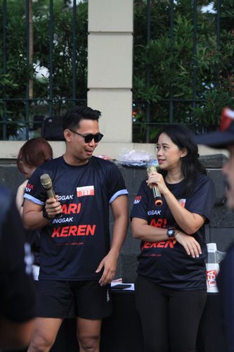 Race photo from Soft Launching Buku "Enggak Lari, Enggak Keren" & IdeaRun