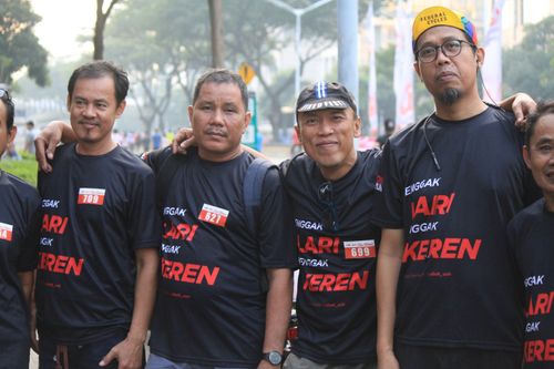 Race photo from Soft Launching Buku "Enggak Lari, Enggak Keren" & IdeaRun