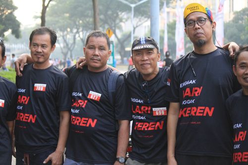 Race photo from Soft Launching Buku "Enggak Lari, Enggak Keren" & IdeaRun
