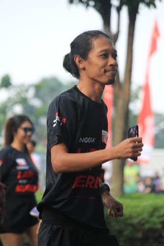 Race photo from Soft Launching Buku "Enggak Lari, Enggak Keren" & IdeaRun
