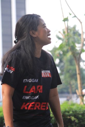 Race photo from Soft Launching Buku "Enggak Lari, Enggak Keren" & IdeaRun