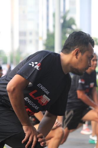 Race photo from Soft Launching Buku "Enggak Lari, Enggak Keren" & IdeaRun