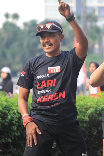 Race photo from Soft Launching Buku "Enggak Lari, Enggak Keren" & IdeaRun
