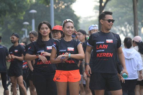 Race photo from Soft Launching Buku "Enggak Lari, Enggak Keren" & IdeaRun