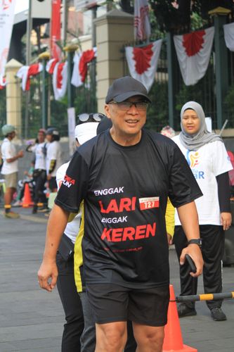 Race photo from Soft Launching Buku "Enggak Lari, Enggak Keren" & IdeaRun