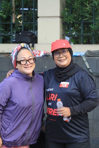 Race photo from Soft Launching Buku "Enggak Lari, Enggak Keren" & IdeaRun