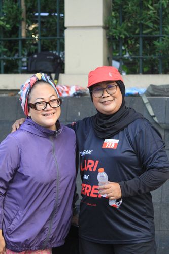 Race photo from Soft Launching Buku "Enggak Lari, Enggak Keren" & IdeaRun