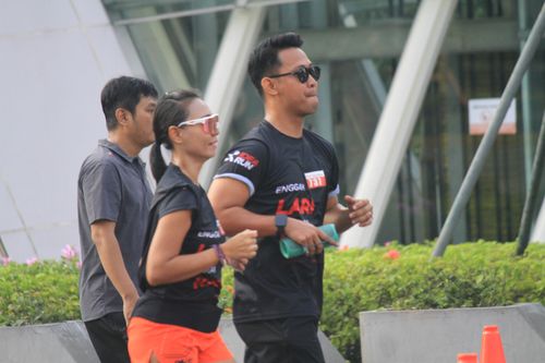Race photo from Soft Launching Buku "Enggak Lari, Enggak Keren" & IdeaRun