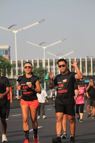 Race photo from Soft Launching Buku "Enggak Lari, Enggak Keren" & IdeaRun