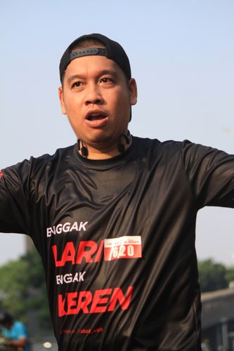 Race photo from Soft Launching Buku "Enggak Lari, Enggak Keren" & IdeaRun