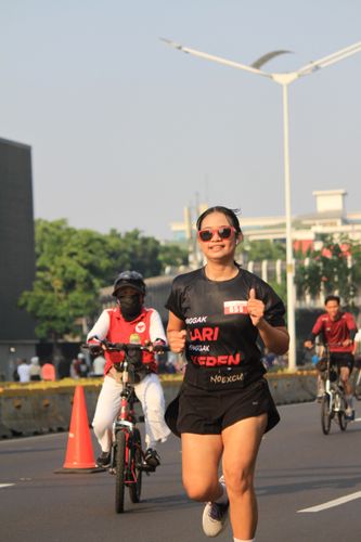 Race photo from Soft Launching Buku "Enggak Lari, Enggak Keren" & IdeaRun