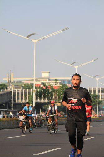 Race photo from Soft Launching Buku "Enggak Lari, Enggak Keren" & IdeaRun