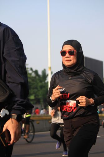Race photo from Soft Launching Buku "Enggak Lari, Enggak Keren" & IdeaRun