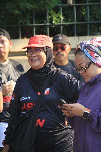 Race photo from Soft Launching Buku "Enggak Lari, Enggak Keren" & IdeaRun