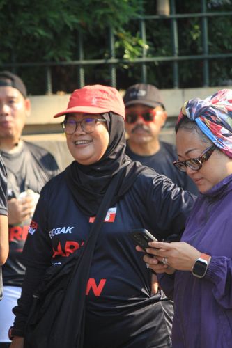 Race photo from Soft Launching Buku "Enggak Lari, Enggak Keren" & IdeaRun