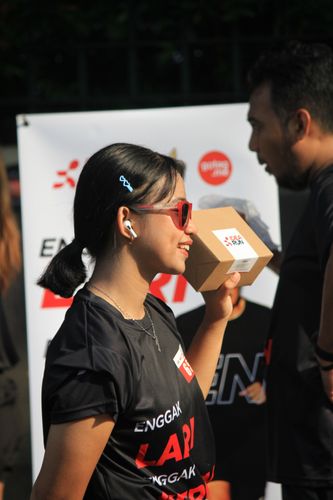 Race photo from Soft Launching Buku "Enggak Lari, Enggak Keren" & IdeaRun