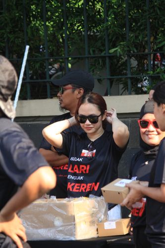 Race photo from Soft Launching Buku "Enggak Lari, Enggak Keren" & IdeaRun