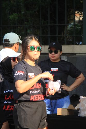 Race photo from Soft Launching Buku "Enggak Lari, Enggak Keren" & IdeaRun