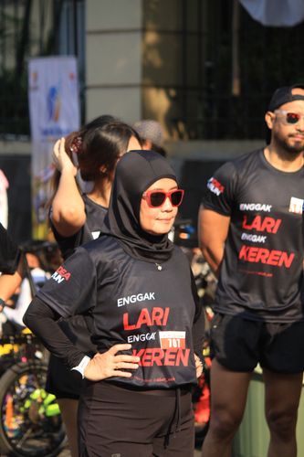 Race photo from Soft Launching Buku "Enggak Lari, Enggak Keren" & IdeaRun