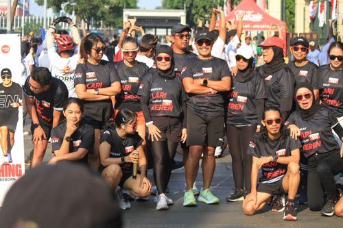 Race photo from Soft Launching Buku "Enggak Lari, Enggak Keren" & IdeaRun