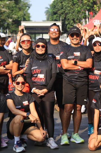 Race photo from Soft Launching Buku "Enggak Lari, Enggak Keren" & IdeaRun