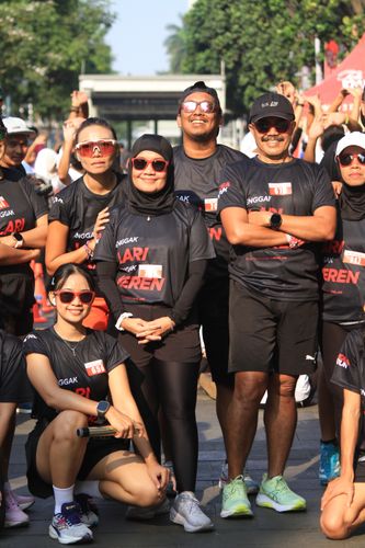 Race photo from Soft Launching Buku "Enggak Lari, Enggak Keren" & IdeaRun