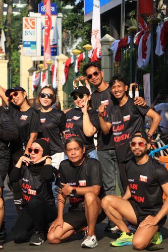 Race photo from Soft Launching Buku "Enggak Lari, Enggak Keren" & IdeaRun