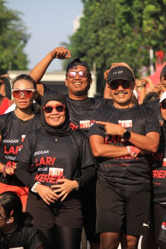 Race photo from Soft Launching Buku "Enggak Lari, Enggak Keren" & IdeaRun