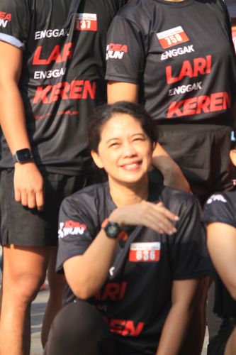 Race photo from Soft Launching Buku "Enggak Lari, Enggak Keren" & IdeaRun