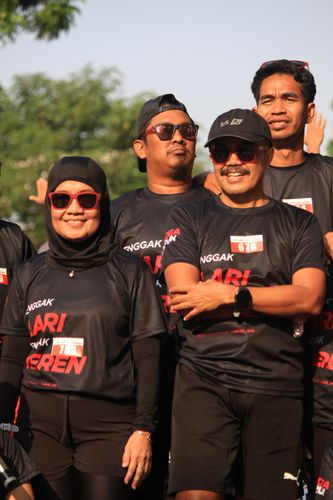 Race photo from Soft Launching Buku "Enggak Lari, Enggak Keren" & IdeaRun
