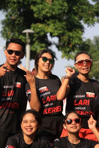 Race photo from Soft Launching Buku "Enggak Lari, Enggak Keren" & IdeaRun