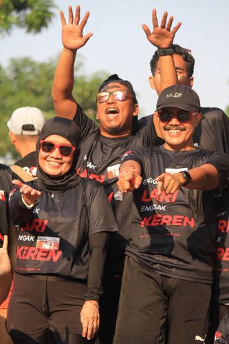 Race photo from Soft Launching Buku "Enggak Lari, Enggak Keren" & IdeaRun