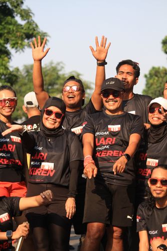 Race photo from Soft Launching Buku "Enggak Lari, Enggak Keren" & IdeaRun