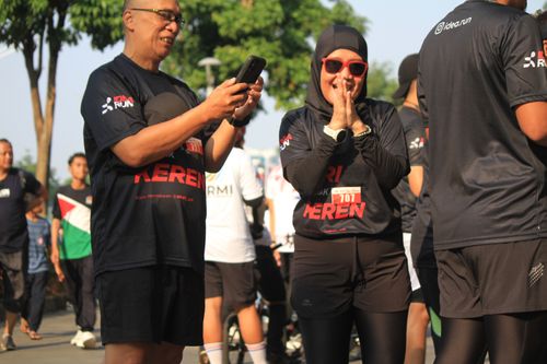 Race photo from Soft Launching Buku "Enggak Lari, Enggak Keren" & IdeaRun