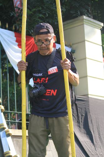 Race photo from Soft Launching Buku "Enggak Lari, Enggak Keren" & IdeaRun