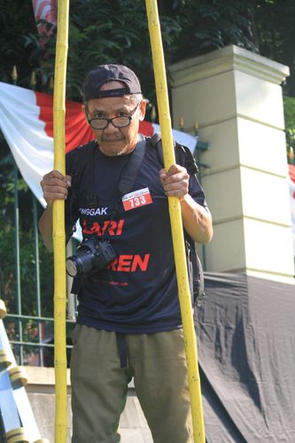 Race photo from Soft Launching Buku "Enggak Lari, Enggak Keren" & IdeaRun