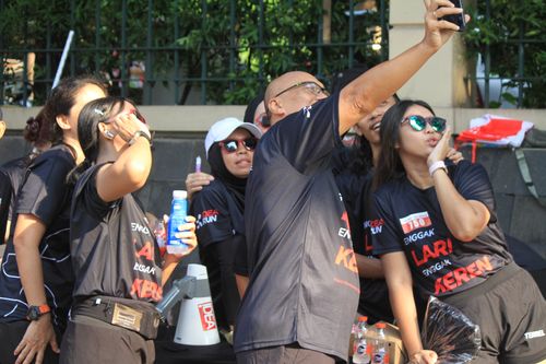 Race photo from Soft Launching Buku "Enggak Lari, Enggak Keren" & IdeaRun