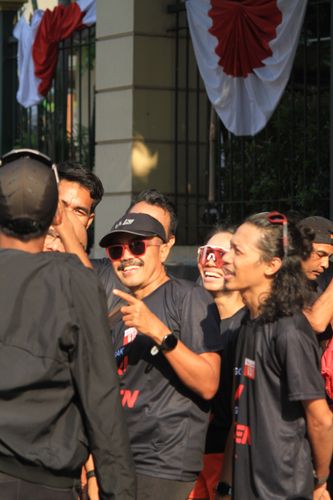Race photo from Soft Launching Buku "Enggak Lari, Enggak Keren" & IdeaRun