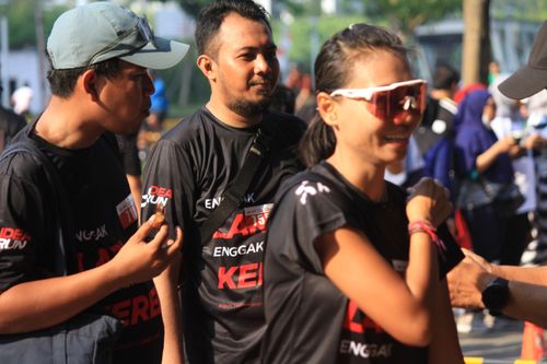 Race photo from Soft Launching Buku "Enggak Lari, Enggak Keren" & IdeaRun